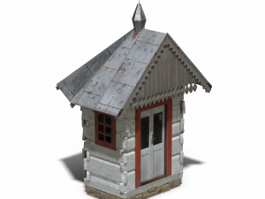 chapel - slav architecture Modello 3D
