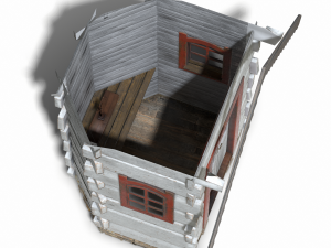 chapel - slav architecture Modello 3D