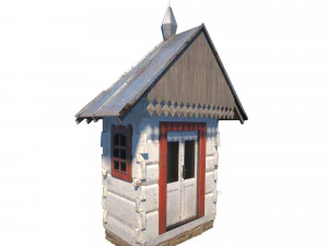 chapel - slav architecture 3D Model