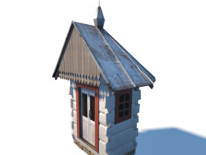 chapel - slav architecture Modello 3D