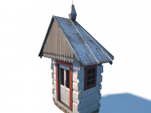 chapel - slav architecture 3D Model