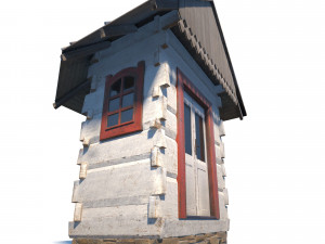 chapel - slav architecture Modello 3D