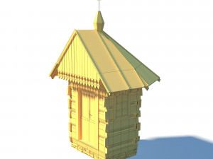 chapel - slav architecture Modello 3D