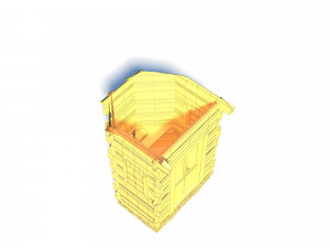 chapel - slav architecture Modello 3D
