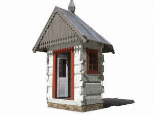 chapel - slav architecture Modello 3D