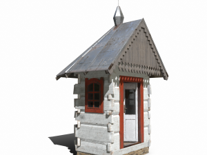 chapel - slav architecture Modello 3D