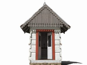 chapel - slav architecture Modello 3D