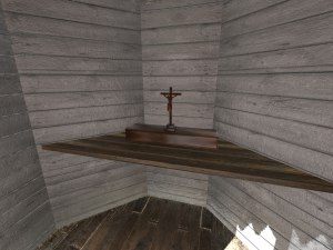 chapel - slav architecture Modello 3D