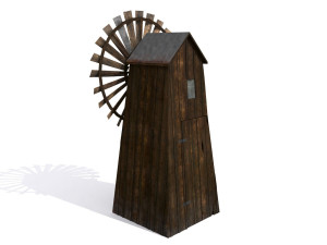 windmill - slav architecture 3D 模型