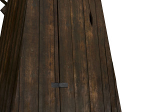 windmill - slav architecture 3D 模型