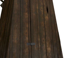 windmill - slav architecture 3D Model