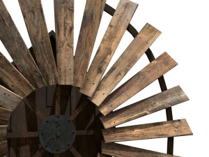 windmill - slav architecture 3D Model