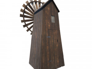 windmill - slav architecture 3D 模型