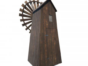 windmill - slav architecture 3D Model