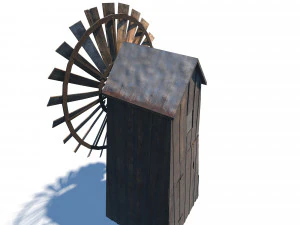 windmill - slav architecture 3D Model