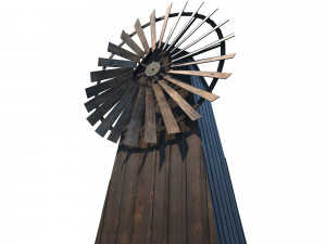 windmill - slav architecture 3D 模型