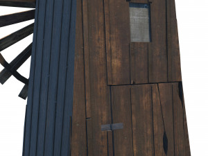 windmill - slav architecture 3D 模型