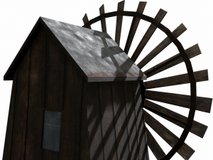 windmill - slav architecture 3D 模型