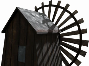 windmill - slav architecture 3D Model