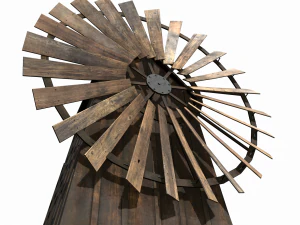 windmill - slav architecture 3D Model