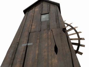 windmill - slav architecture 3D 模型