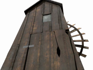 windmill - slav architecture 3D Model
