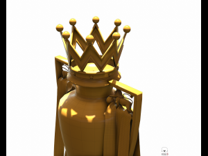 english premier league trophy pbr 3Dモデル