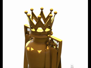 english premier league trophy pbr 3D Model