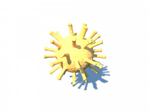 coronavirus covid-19 animation Modèle 3D