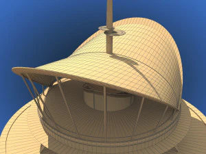 futuristic architecture skyscraper 01 3D Model