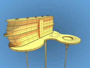 futuristic architecture skyscraper 05 Modèle 3D