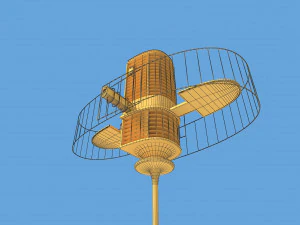 futuristic architecture skyscraper 06 3D Model