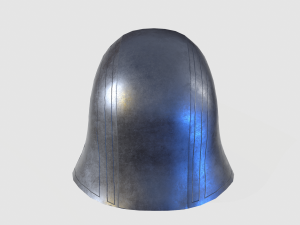 phasma helmet pbr low poly 3D Model