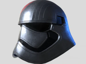 phasma helmet pbr low poly 3D Model