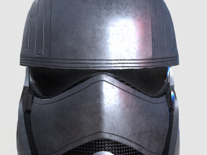phasma helmet pbr low poly 3D Model