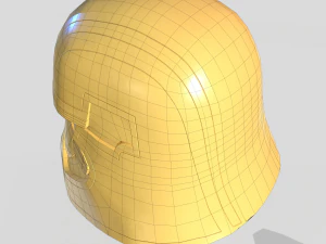 phasma helmet pbr low poly 3D Model