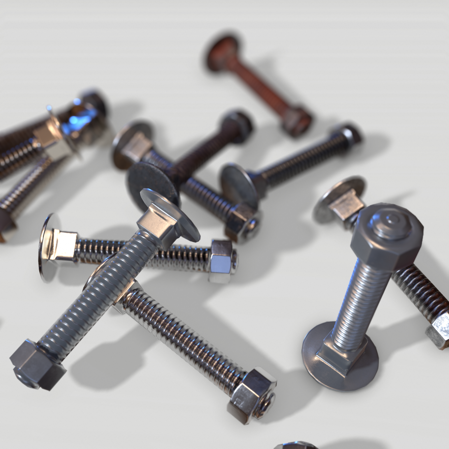 Wood nuts bolts puzzle