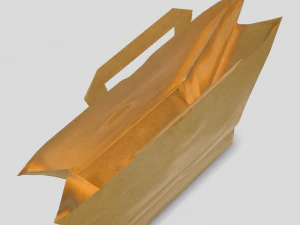 paper bag pbr low poly 3D Model
