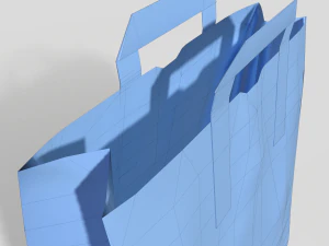 paper bag pbr low poly 3D Model