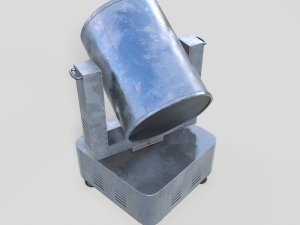 riged search light Model 3D