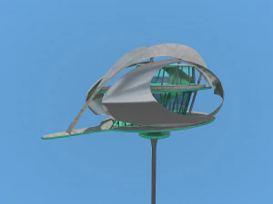 futuristic architecture skyscraper 06 3D Model