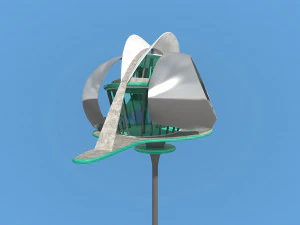 futuristic architecture skyscraper 06 3D Model