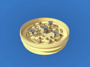 futuristic architecture skyscraper 09 3D Model