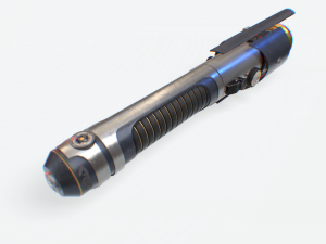 lightsaber hp pbr Modello 3D