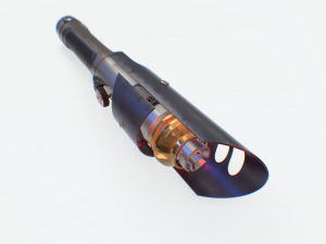 lightsaber hp pbr Modello 3D