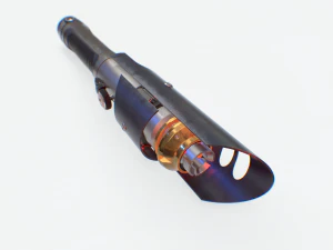 sabre de luz hp pbr Modelo 3D