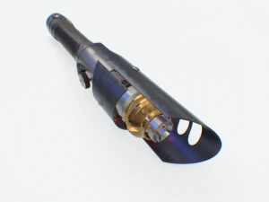 sabre de luz hp pbr Modelo 3D