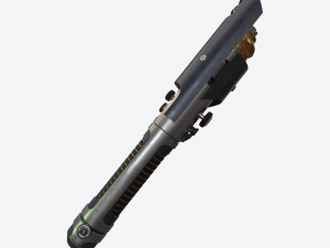 lightsaber hp pbr Modello 3D