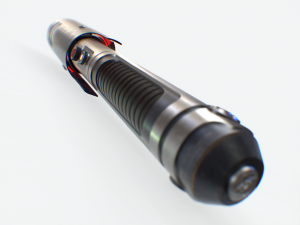 lightsaber hp pbr Modello 3D