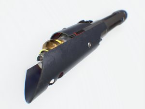 lightsaber hp pbr Modello 3D